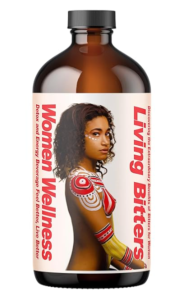 Herboganic Women wellness Living Bitters for overall Health and wellness | 16 Oz