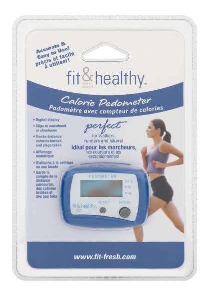 Fit & Healthy Calorie Counting Digital Pedometer