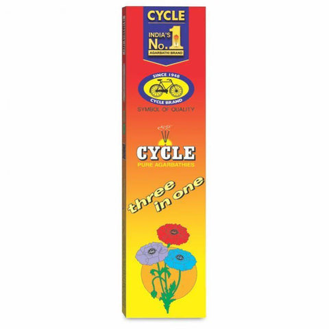 Cycle Pure Agarbathies Three in One (100 Stick per Box)