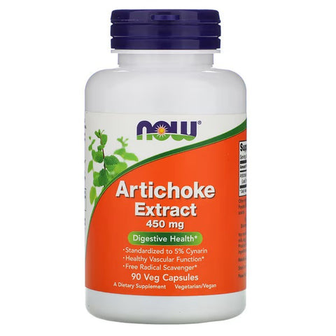 NOW Foods Artichoke Extract 450 mg, 90 Veg-caps