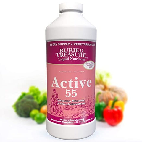 Buried Treasure Liquid Active 55 Plus, 32 fl oz