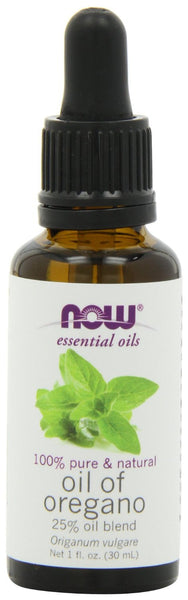 NOW Essential oils 100% Pure & Natural Oil of Oregano, 25% Oil Blend
