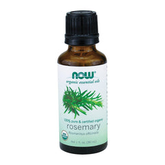 NOW Foods Organic Essential Oils 100% Pure & Certified Rosemary 1 fl oz