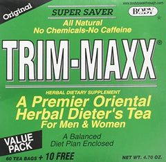 Body Breakthrough Trim Maxx Herbal Dieter's Tea, 60 Count