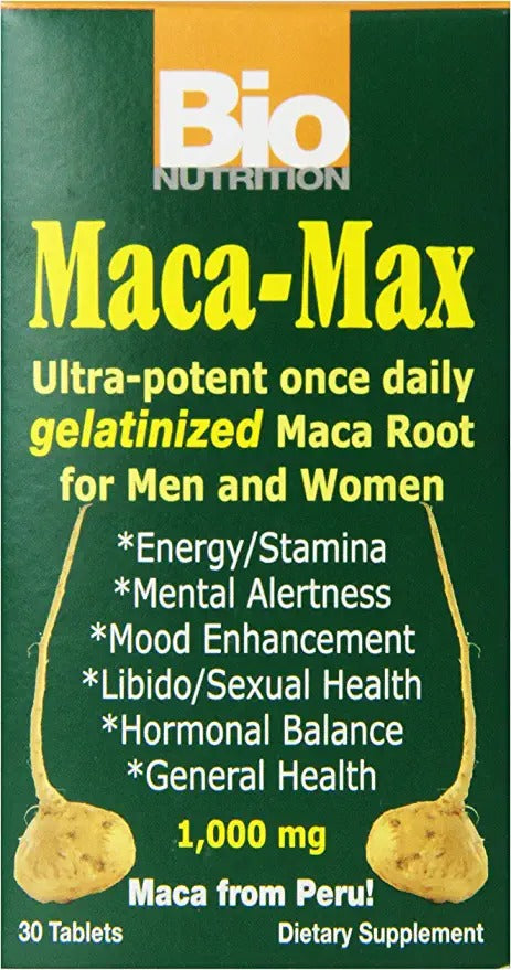 Bio Nutrition Macca Max Once Daily Tabs, 30 Count