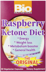 Bio Nutrition Ketone Diet Vegi-Caps, Raspberry, 60 Count