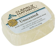 Clearly Natural Bar Soap, Unscented, 4 oz