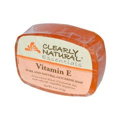 Clearly Natural Glycerine Bar Soap Vitamin E -- 4 oz