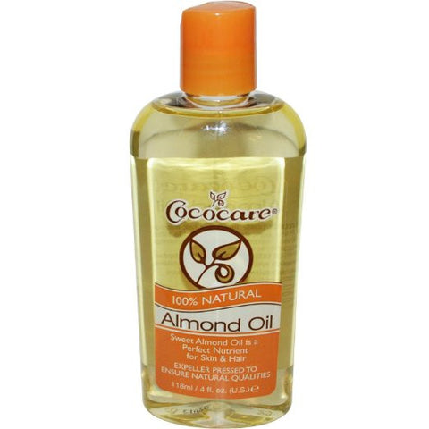 Cococare 100% Natural Almond Oil 4 oz