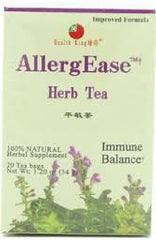 Health King  Health King Herb Tea, AllergEase, Teabags, 20-Count Box (Pack of 4)