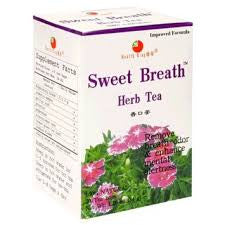 Health King Sweet Breath Herb Tea, Teabags, 20 Count Box