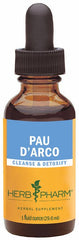 Herb Pharm Pau d'Arco Extract for Cleansing and Detoxification - 1 Ounce