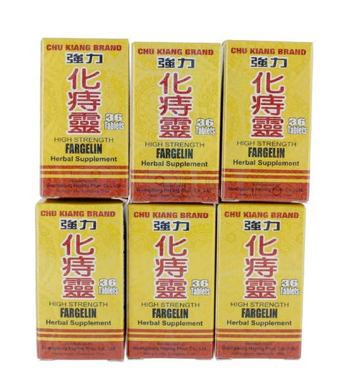 High Strength Fargelin 36 Tablets Per Bottle - 6 PAK ( 6x 36 Tablets)