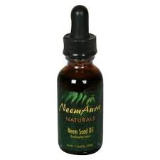 Neemaura Naturals Neem Seed Topical Oil, 1-Ounce (30 ml), (Pack of 2)