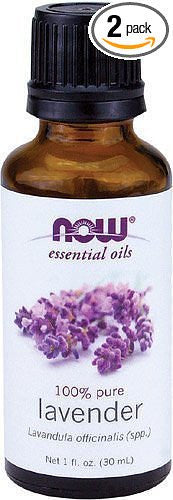 Now Foods Lavender Oil, 1 Ounce (Pack of 2)
