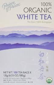 Prince of Peace Organic White Tea 100 Count, 6.35oz