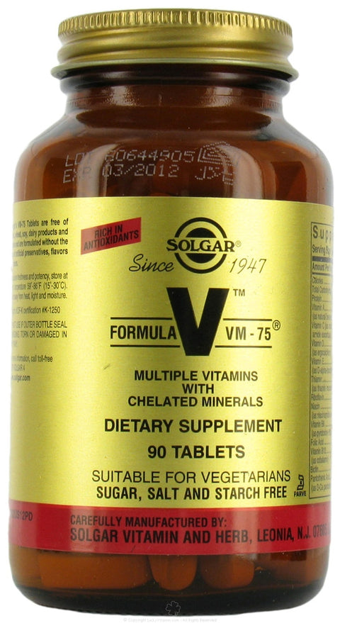 Solgar Formula VM-75 Tablets