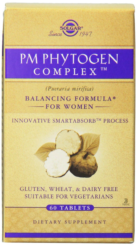 Solgar PM Phytogen Complex 60 Tablets