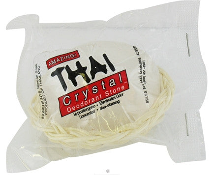Thai Deodorant Stone Crystal Deodorant Soap in Basket