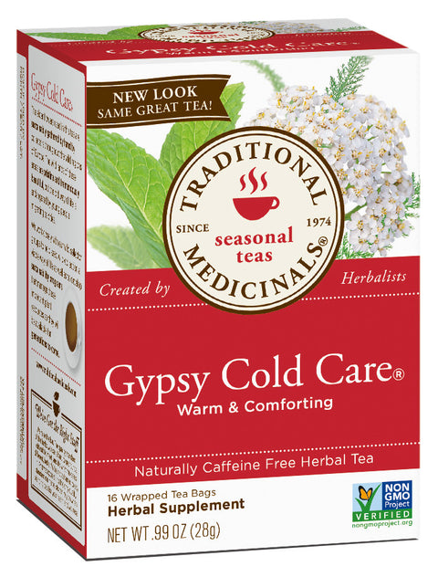 Traditional Medicinals Gypsy Cold Care Herbal Tea - 16 Tea Bags
