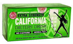 Evergreen Leaves Brand California Dieters' Tea 20 TB