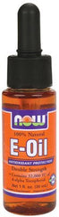 NOW Foods 100% Natural E-Oil, Double Strength 1 fl oz
