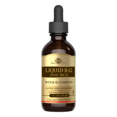 Solgar - Sublingual Liquid B-12 2000 Mcg with, 2 Fl Oz