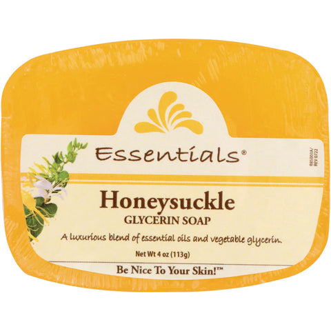 Glycerine Bar Soap - Honeysuckle, 4 oz ( 2 Pack)