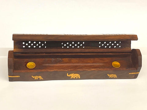 Elephant Pattern Incense Holder