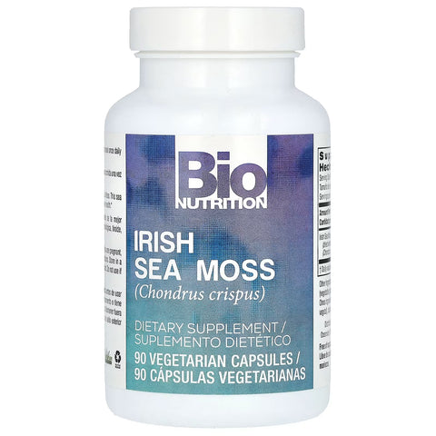 Bio Nutrition Irish Sea Moss (Chondrus crispus) 90 Veg Capsules