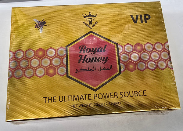 Kingdom Honey Royal Honey 1 box (12 Sachets x 20g)