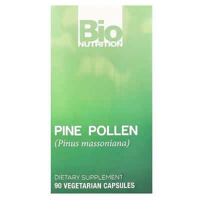 Bio Nutrition Pine Pollen (Pinus Massoniana) 90 Vege Capsules