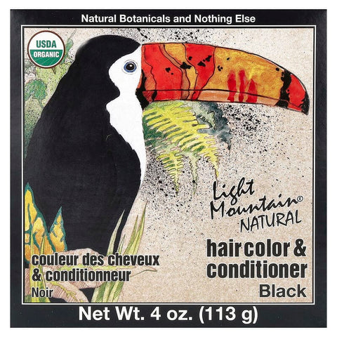 Light Mountain Natural -Henna Hair color & conditioner 4oz.