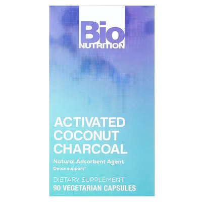 Bio Nutrition Activated Coconut Charcoal 90 Veg Capsules