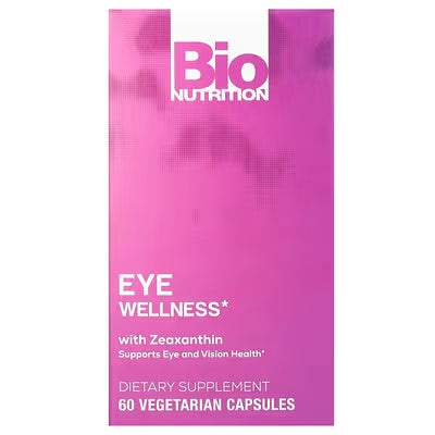 Bio Nutrition Eye Wellness with Zeaxanthin 60 Veg Capsules