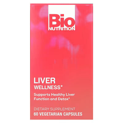 Bio Nutrition Liver Wellness 60 Veg Capsules – Nature & Herbs