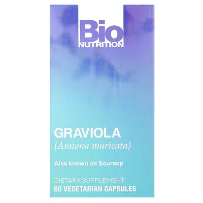 Bio Nutrition Graviola (Annona muricata) 60 Veg Capsules