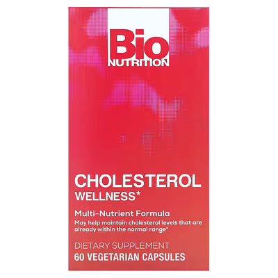 Bio Nutrition Cholesterol Wellness 60 Veg Capsules