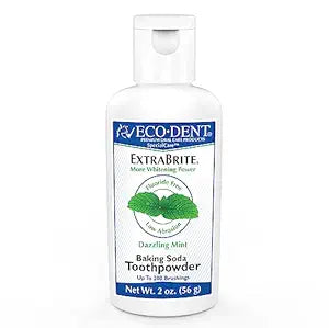 Ecodent Toothpowder Extrabrite Mint Flavor 2 oz