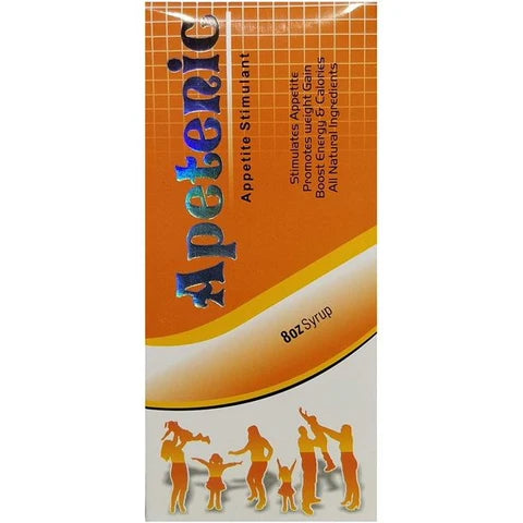 Apetenic Syrup - Appetite Stimulant - Promotes Weight Gain Naturally [8 Ounces]