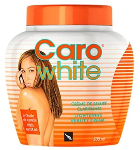 Caro Lightening Beauty Cream with Carrot Oil 500ml Jar