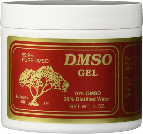 DMSO Gel Red Container 4oz.