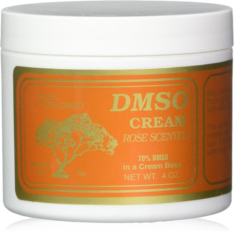 DMSO Cream Rose Scented 4oz.