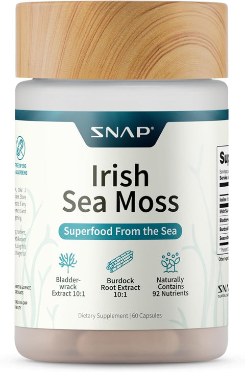 Snap Irish Sea Moss 60 capsules