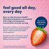 American Health, Chewable Acidophilus (1Billion), Natural Strawberry Flavor 60 Wafers (Cap Damaged)