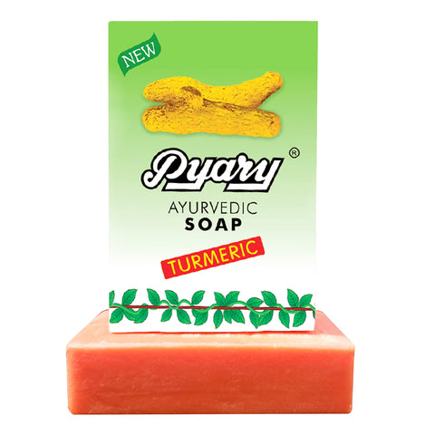 Pyary Ayurvedic Turmeric Soap Bar 75g
