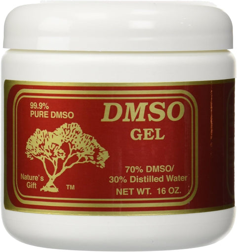 DMSO Gel Red Container 16oz.