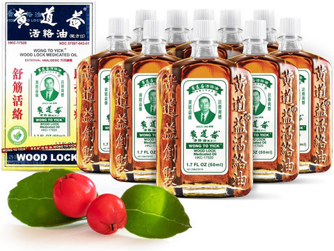 Wong to Yick - Wood Lock Medicated Oil 1.7 Fl Oz