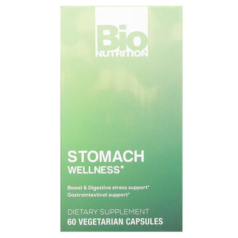 Bio Nutrition Stomach Wellness 60 Vege Capsules