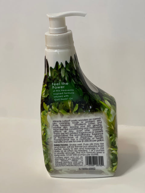 H.E.A.L Quick Miracle Lotion with God Heals Oil Tester 16 fl oz